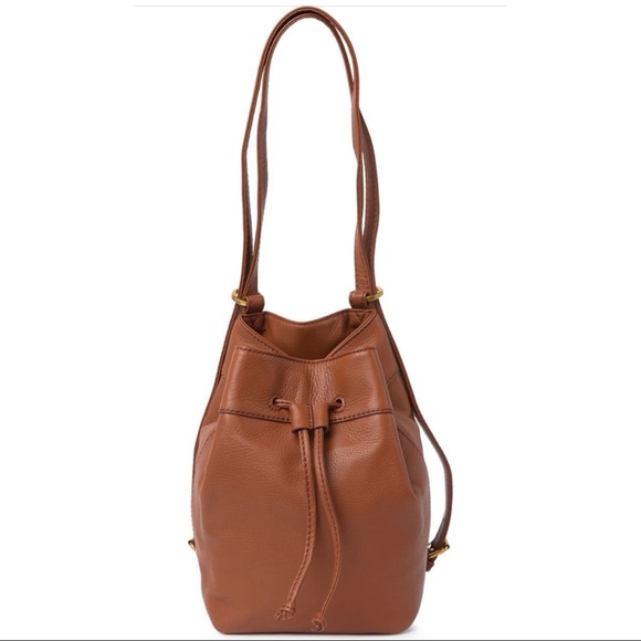 HOBO Ramble Leather Drawstring Shoulder / Backpack main image 4